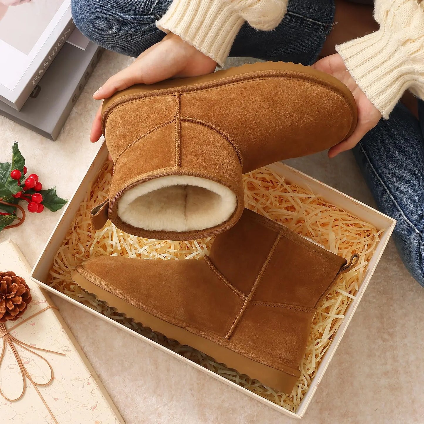 Ultra Soft Mini Snow Boots
