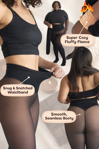 Viral One-Seam Shaping Fleece Leggings