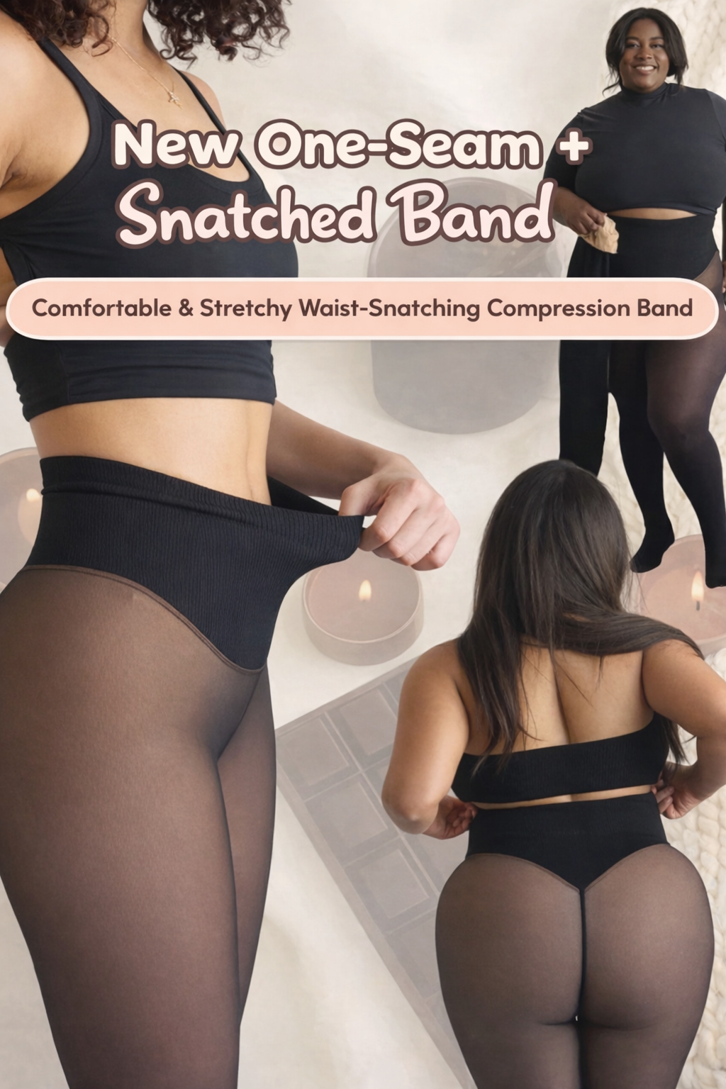 Viral One-Seam Shaping Fleece Leggings