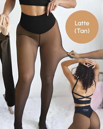 Viral One-Seam Shaping Fleece Leggings