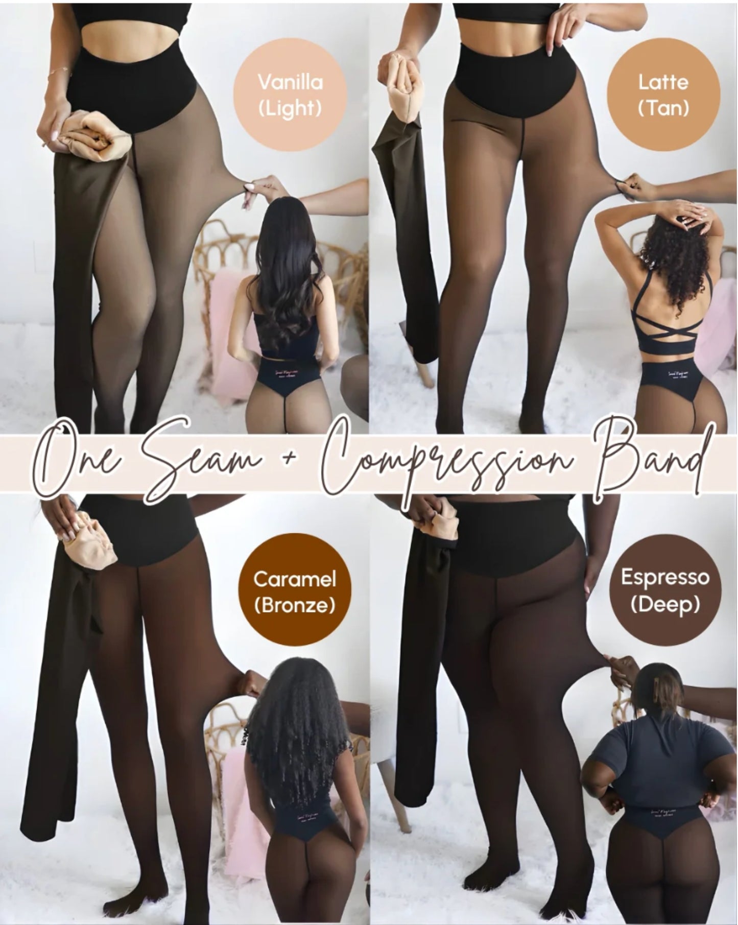 Viral One-Seam Shaping Fleece Leggings